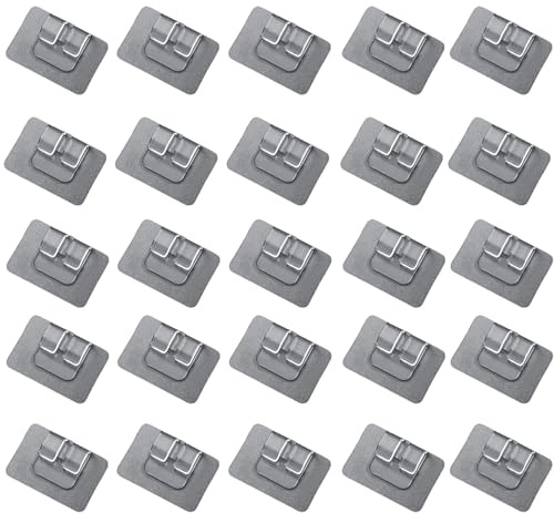 30 Stück Automatten Halter,Mehrzweck Automatten Befestigungsschnallen,Auto-Fußmatten Befestigungsaufkleber,Auto Fussmatten Fixclips Teppich Bodenmatten Halterung,für die Befestigung von Autoteppichen