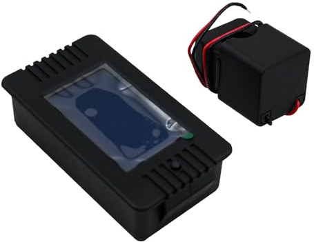 Ieron Detector de energía, AC 80-260V 100A Voltaje de Corriente Amperaje Energía Panel Medidor LCD Pantalla Digital Amperímetro Voltímetro Multímetro con CT Abierto