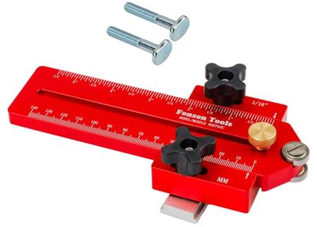 Thin Rip Jig - Guida professionale per sega da tavolo, guida professionale per strappare e strappare, strumento manuale resistente per seghe da tavolo, sega a nastro, banco fresatrice