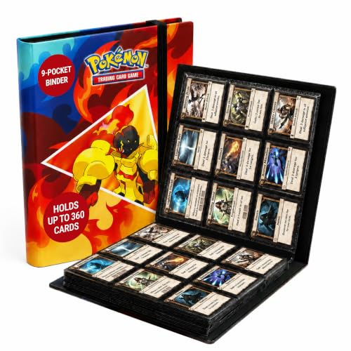Ultra PRO - Armarouge & Ceruledge - Raccoglitore professionale a 9 tasche per Pokémon, album per carte da collezione e oggetti da raccolta