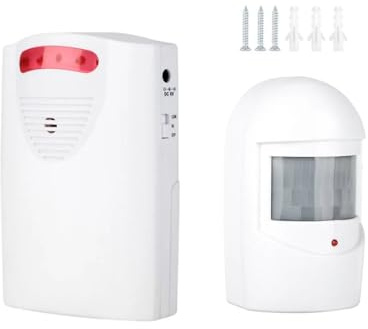 10ft-23ft Motion Sensor, Infrared PIR Motion Detector for Home Security Alarm System