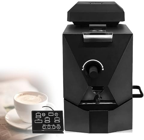 URJWAN Electric Coffee Bean Roaster, Commercial Automatic Coffee Roaster, with 3 Baking Curve, with Smoke Filter, for Home, Commercial, Restaurant
