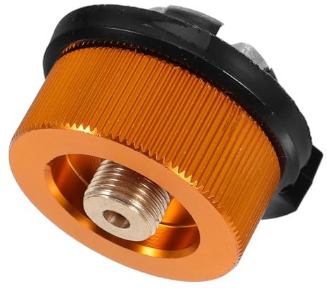 TINEASUR Campingkocher Adapter Gaskanister Adapter Für Outdoor Herd Universeller Tankadapter Mit klick Schalter Kompakt Und Langlebig Für Camping Und Reisefreundlichkeit