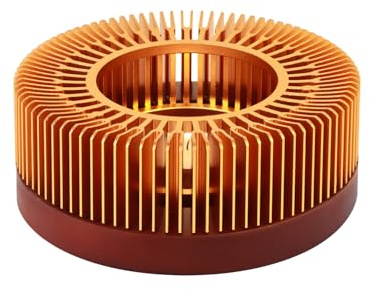 Teapot Warmer, JUKFITA Durable Tea Warmer for Heating Tea, Coffee, Milk & Food, Made Aluminum & Wood, Compatible with Most Standard Teapots