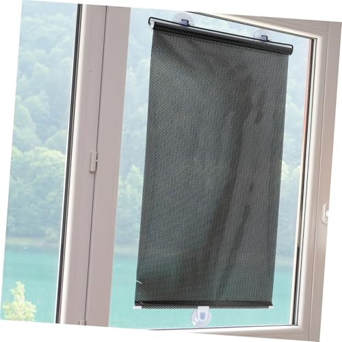 EPIGEIST Saugnapf Verdunkelungsrollo Für Türen Und Fenster Temporärer Sonnenschutz Mit Flexibler Installieren Für Glasoberflächen Und Balkon