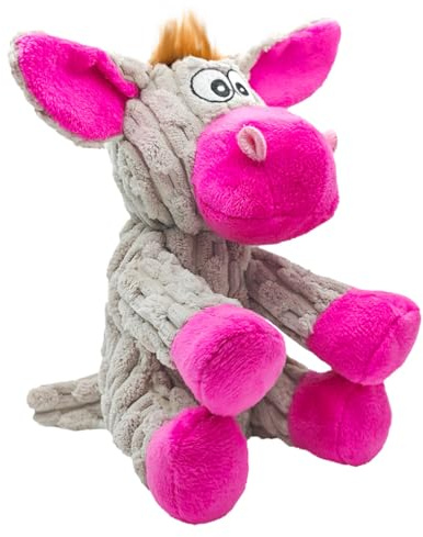 AEITPET Giochi con Squeak Interattivo per Cani, Peluche per Cani con Cigolio, Giocattoli per Cuccioli da Masticare, Cane Giocattolo per Cane di Piccola e Media Taglia