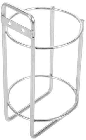 OUNONA Portabicchieri in Acciaio Inossidabile Portabottiglie Da Parete Supporto Per Bicchieri