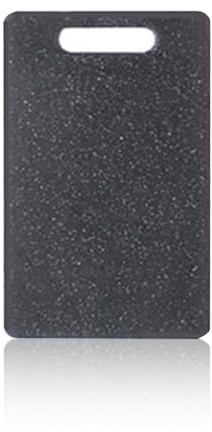 Small Plastic Chopping Board,25 * 15cm Mini Cutting Boards,Black Granite Look Cutting Board,Non-Slip,Dishwasher Safe,Easy Grip Handle,for Slicing Vegetables, Fruit, Meat and Cheese