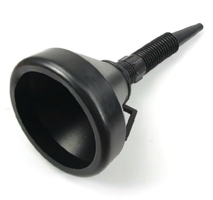 Cabilock Embudo para con Filtro de Malla Extensión Flexible Extraíble Cuello para Llenado Rápido Compatible con Aceite de Motor Queroseno y Líquidos Automotrices