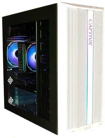 Captiva PC Entry Gaming R98-243 | AMD Ryzen 5 7500X3D | 16GB DDR5 RAM | NVIDIA GeForce RTX 5060 8GB | 1 TB SSD | ohne OS