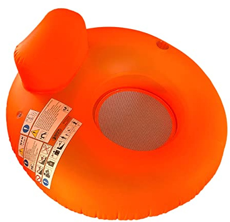 Best Sporting Wassersessel mit Rückenlehne, aufblasbar, gelb oder rot