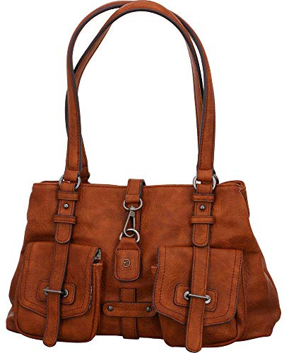 Tamaris Bernadette Shoulder Bag Cognac
