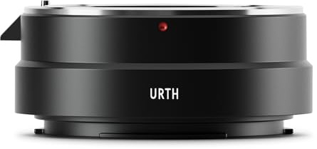 Urth Lens Mount Adapter (Manual): Compatible with Canon (EF/EF-S) Lens to RF Camera Body