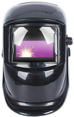 weiting Gorros de soldador para hombre, gorros de soldador con oscurecimiento automático – Cubierta protectora facial de soldadura, cubierta de soldador, cubierta solar,