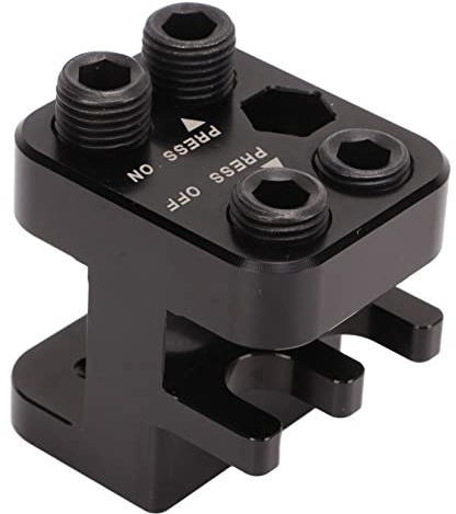 Motorrad-Hauptglieder-Presswerkzeug für Motorrad/ATV Kette 520/525/530 | ATV Master Link Press Tool, Motorrad Kettenglied Press Tool, Gehärtete Stahlstifte & Billet-Alu