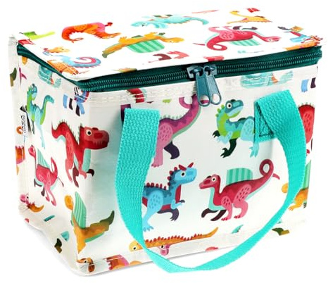 Rex London Children's Insulated Lunch Bag - Baby Dinos