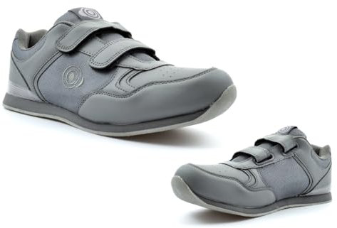 Mens Bowling Shoes Womens Bowling Shoes Ladies Bowling Shoes Mens Bowls Shoes Ladies Bowls Shoes Womens Bowls Shoes Garden Bowls Shoes Lawn Bowls Shoes Grey 8 UK