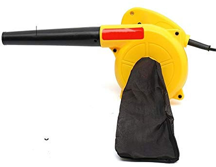 Soplador de Hojas Bateria,Soplador de Aire 900W eléctrico de Aire del Ventilador Que sopla y la succión de Doble Uso Extintor Polvo Que sopla Limpiador del colector de Polvo del Ordenador