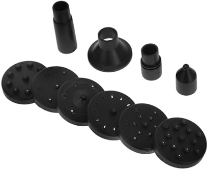 Kisangel Solar-Powered Fountain Nozzle Heads 3pcs Plastic Replacement Parts for Outdoor Garden Water Features and Small Ponds