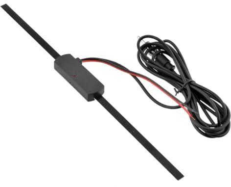 FIXOSHEE Antenna Fm Auto Amplificatore Segnale Radio Am Booster Per Auto Suv Antenna Alta Frequenza Omnidirezionale Per Ricezione Tv e Radio Tradizionale