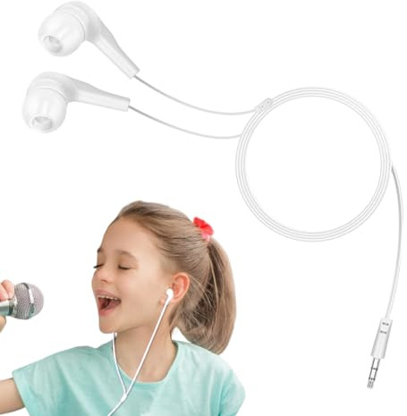 Casque d'ordinateur – Écouteurs limitant Le Volume, Prise Jack 35 mm | Écoute sûre en Classe pour, Casque Filaire Durable pour l'apprentissage en Classe