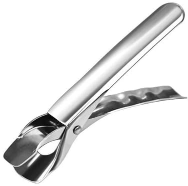Griptång mot skållning för varma rätter, halkfria skålklämmor, silikonhandtag, köksredskap, 3 st för kök (silver)