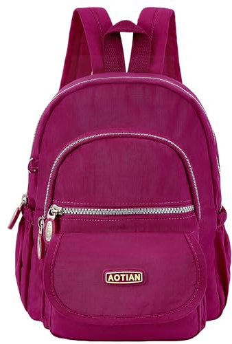 AOTIAN Mini Nailon Ultra Leggero Casual Zaino da Donna Zainetti Giornaliero da Bambina