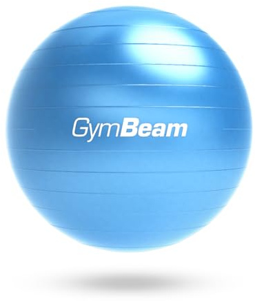 GymBeam Palla Fitness 85cm, Massimo 200 kg, Fitball Gravidanza, Palla Pilates - Migliora Stabilità, Equilibrio e Postura - Ideale per Esercizi di Rafforzamento e Alleviare il Mal di Schiena