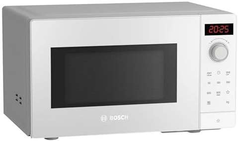 Bosch Home & Kitchen Appliances Bosch Serie 2 FFL023MW0B Freestanding microwave, 44 x 26 cm, White