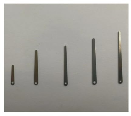 50pcs Saxophonflöte Klarinette Blatt flache Feder ( Size : Mixed order )