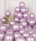 AULE Palloncini Piccoli Lilla: 50 Pezzi 13 cm Lavanda Palloncini Metallizzati Piccoli Palloncino Cromati Lilla Lucido in Lattice per Compleanno Baby Shower Matrimoni San Valentino Decorazioni