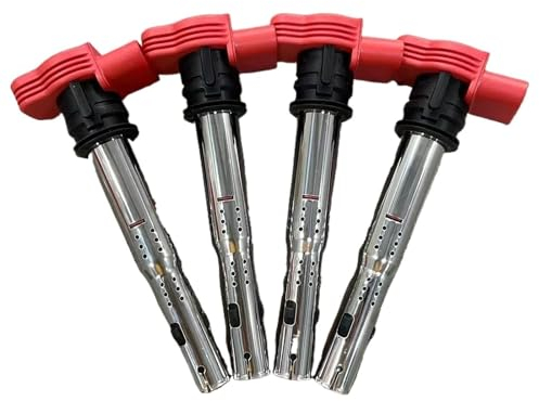 ZIXMJ [Replacement] 12-teilige Auto-Zündspule for VW for JetT for Qta for Golf for Passat for Tiguan for CC for Tiguan for Au-di A3/4/5/6/7/8 T3/5 R8 06E905115 ABCDE 07K905715F