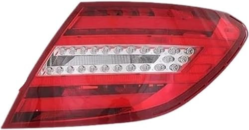 Generisch Rücklichtmontage Für Mercedes Für Benz W204 C Klasse 2007-2014 Ältere Auto Teile Rückleuchten Rückleuchten Bremse Hinten Drehen Lampen hinten Schwanz Lampe