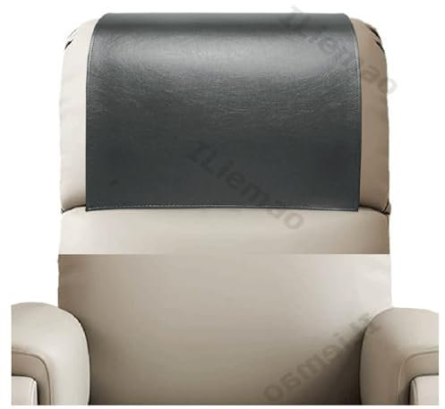 ILiemao Armlehnenbezüge kopfschutz für Couch Sofa überzug groß armbezug, sesselbezüge mit armlehne kopfstützenschutz armlehnen Organizer arm armrest Cover bezug Abdeckung Leder 6(2023)