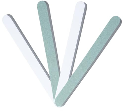 Professional Nail Buffer 600/3000 Grit Nail Files Fingernail Shiner | Manicure Tools Treatment Sanding Files Fine Grinding (4 Pcs)