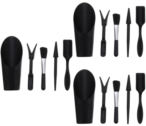 Toyvian 3 Series Mini Herramientas De Jardinería para Plantas Suculentas Kit De Trasplante para Pequeños Y Plantas De Interior 5 Piezas*3