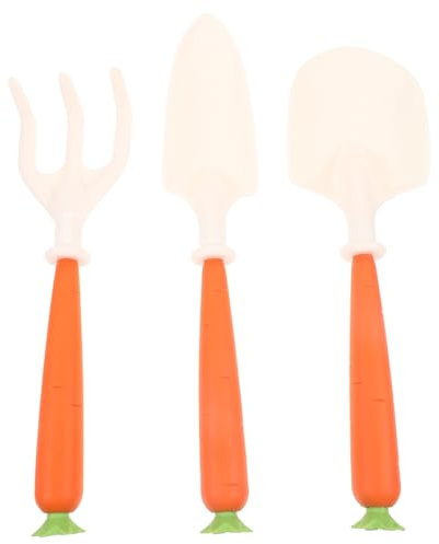 Toddmomy Kit Outils de Jardinage Compact Truelle Pelle à Planter et Râteau à Main et et pour Creuser Désherber et Transplanter Adapté Au Jardin Pelouse et Verger