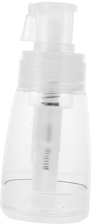 Hohopeti Nachfüllbare Transparente Pulversprühflasche mit Effektivem Innenmechanismus für Körperpuder Glitzer Haarsalon und Reisen Vielseitiger Leichter