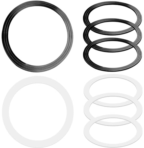 8 anillos tóricos para lavabo, anillo de sellado de 110 mm para lavabo, conjunto de arandelas planas gruesas, arandelas planas para lavabo, junta de goma para bañeras