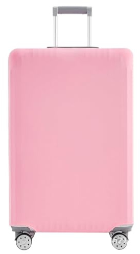 QEXUJOW Housses de valise,Housse de protection/housse anti-poussière rose épaisse et résistante pour valise, adaptée aux valises de 22 à 24 pouces.