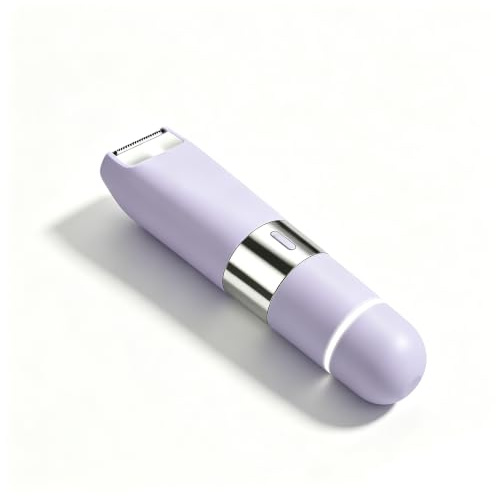 Bikini Trimmer Women 2-in-1 Facial Hair Remover with Light for Intimate