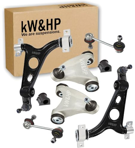 KIT BRACCI OSCILLANTI RINFORZATI TRAPEZI INF + SUP + BIELLETTE + GOMMINI Tutti i modelli di 147/156/GT