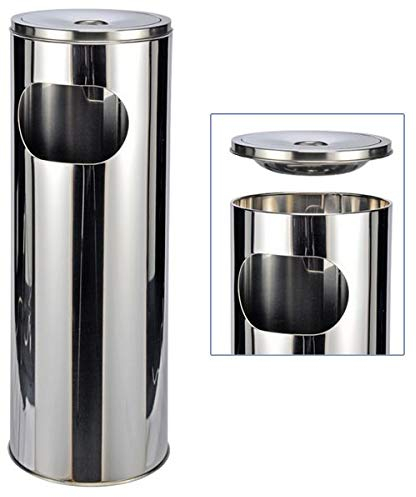 Gravidus Standaschenbecher mit Mülleimer, 58 cm hoch