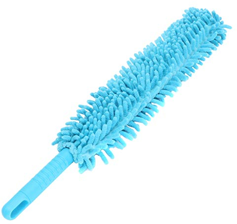 H HILABEE Universal Microfaser Auto Waschbürste Felgenbürste Handbürste, 55.5 X 41cm