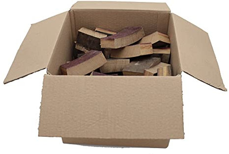 ProQ Premium Smoking Wood Chunks (1 x 4KG Box) – Wood Chunks For BBQ Smoking – BBQ Wood Chunks - Hickory