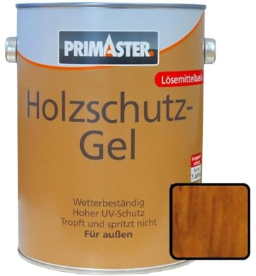 Primaster Holzschutzgel eiche 750 ml seidenmatt für Außen