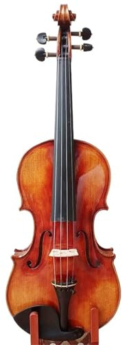 MFGSDFR Anfänger Geige Handgefertigte Violine 4/4 Klarlack Professionelle Violine Für Anfänger Und Geigenspieler