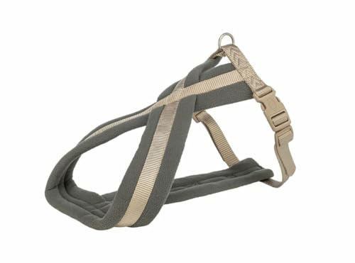 TRIXIE Comfort Premium Geschirr, L – XL, Sand