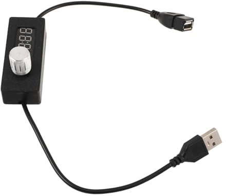 Operitacx Temporizador de Cable de Alimentación con Interruptor LED Programador Ajustable Horas para Acuario Controlador de Luz para Pecera Función de Apagado Automático y Ahorro Energético