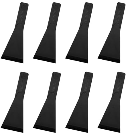 Set di 8 spatole per raclette in nylon, resistenti al calore, antiaderenti, per formaggio, fonduta, padelle e taglieri gourmet, accessori ergonomici per una facile maneggevolezza